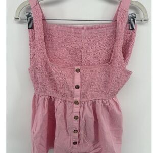 Free people, Zola, smocked baby doll top, and shorts SET size large